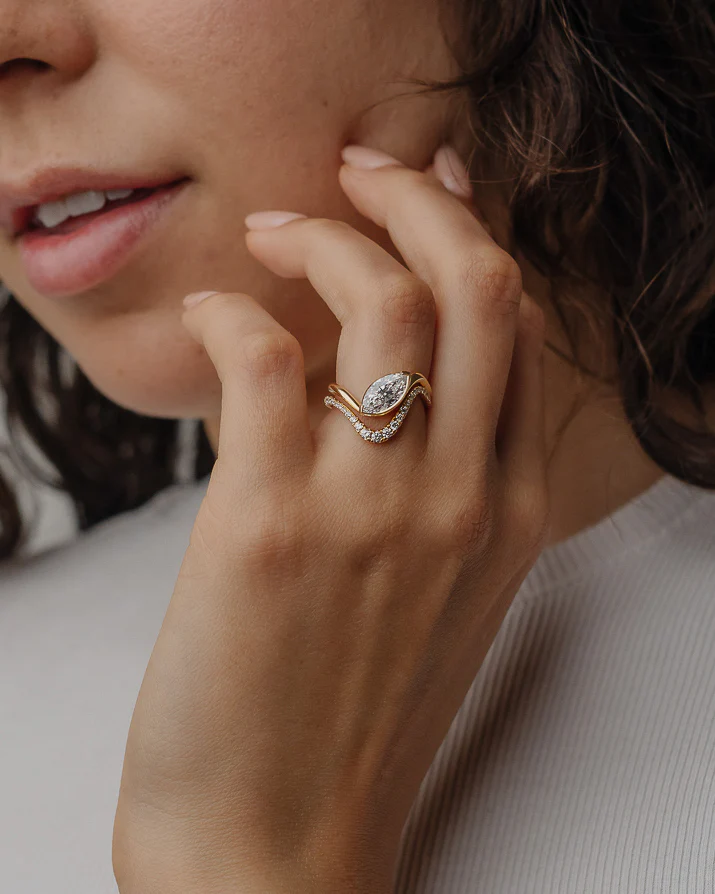 Laraine Pave Diamond Ring - Image 10